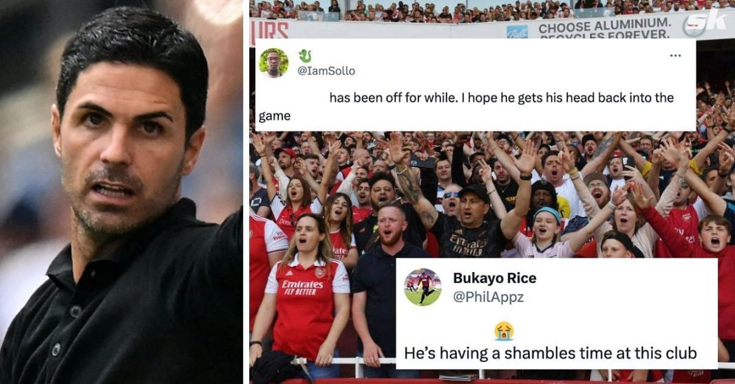 “having-a-shambles-time-at-this-club”,-“stunk-up-the-pitch”-–-arsenal-fans-disappointed-with-23-year-old-for-‘reckless’-display-in-burnley-win